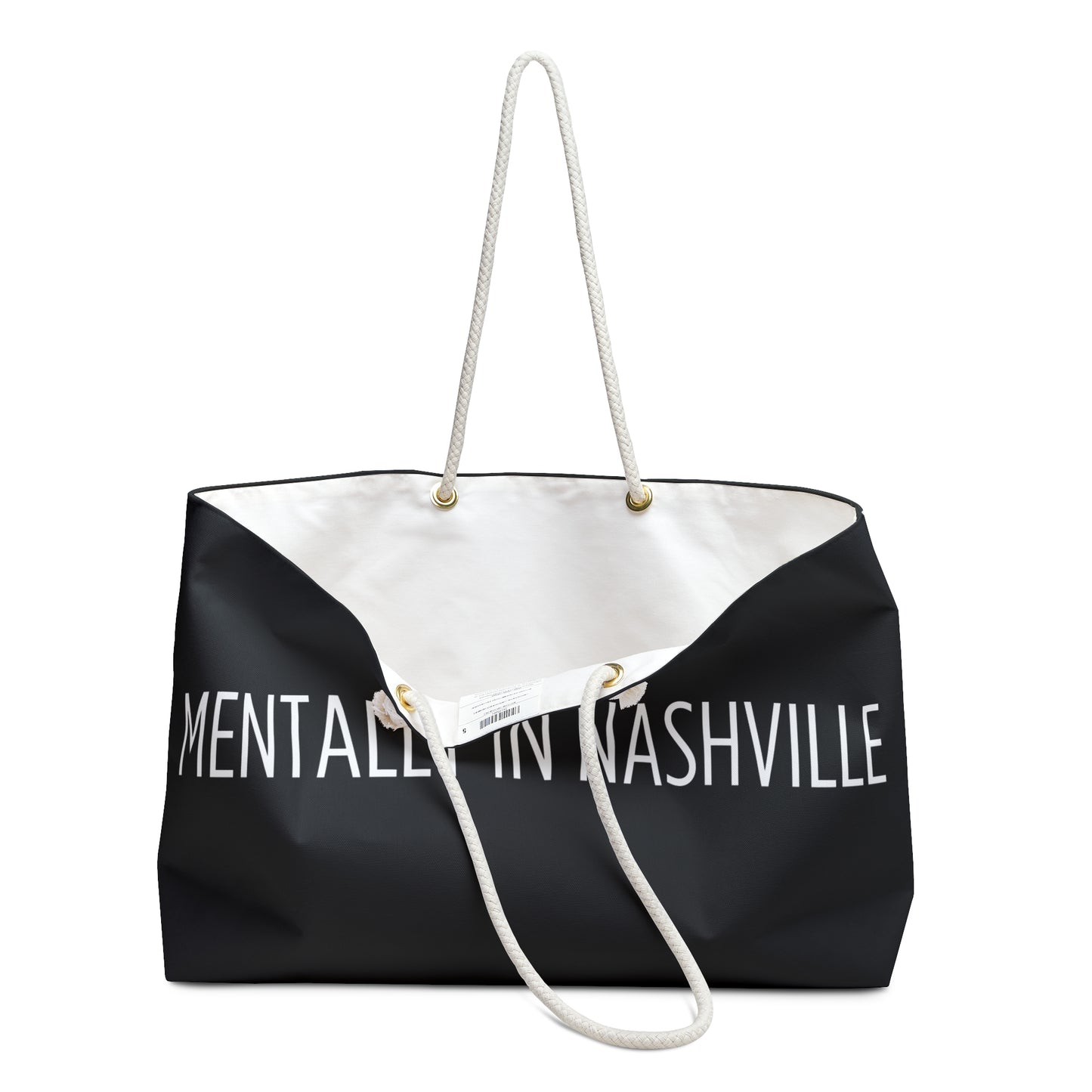 "Mentally in Nashville" - Weekender Bag