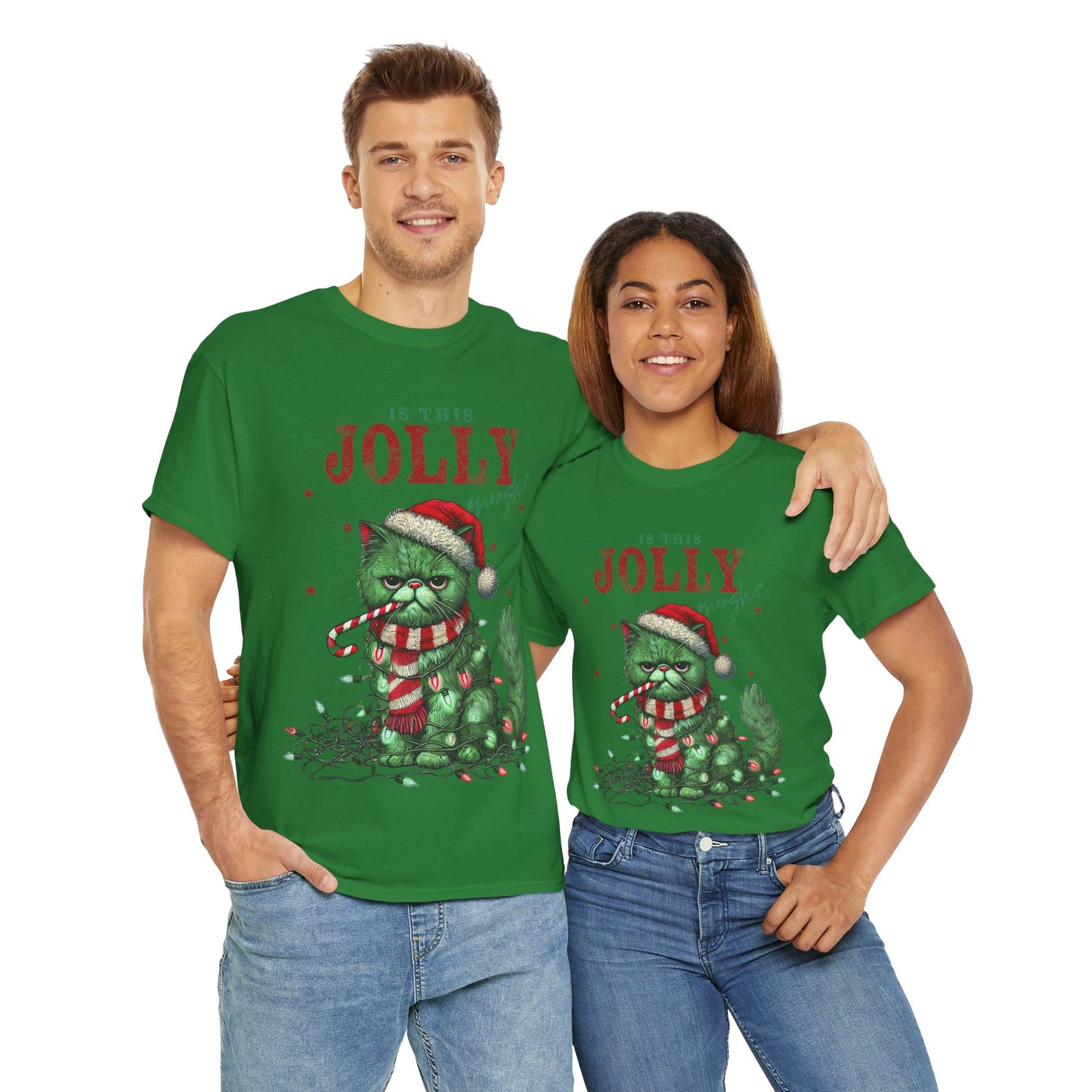 Vintage Cat Christmas Cat T-Shirt
