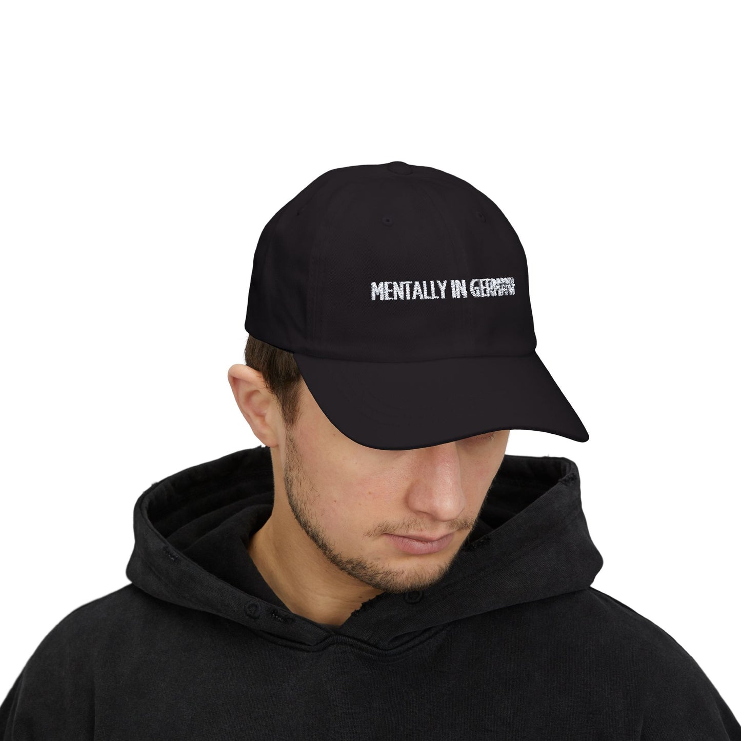 "Mentally In Germany" - Embroidered Hat