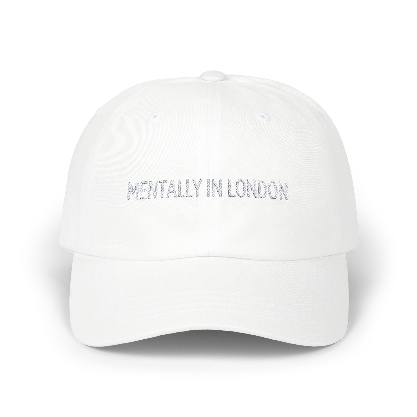 "Mentally In London" - Embroidered Hat