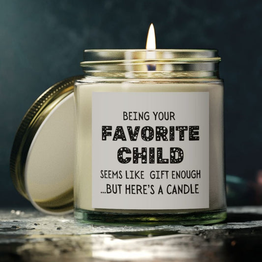 Scented Candles, Funny Quote Mom and Dad Gift