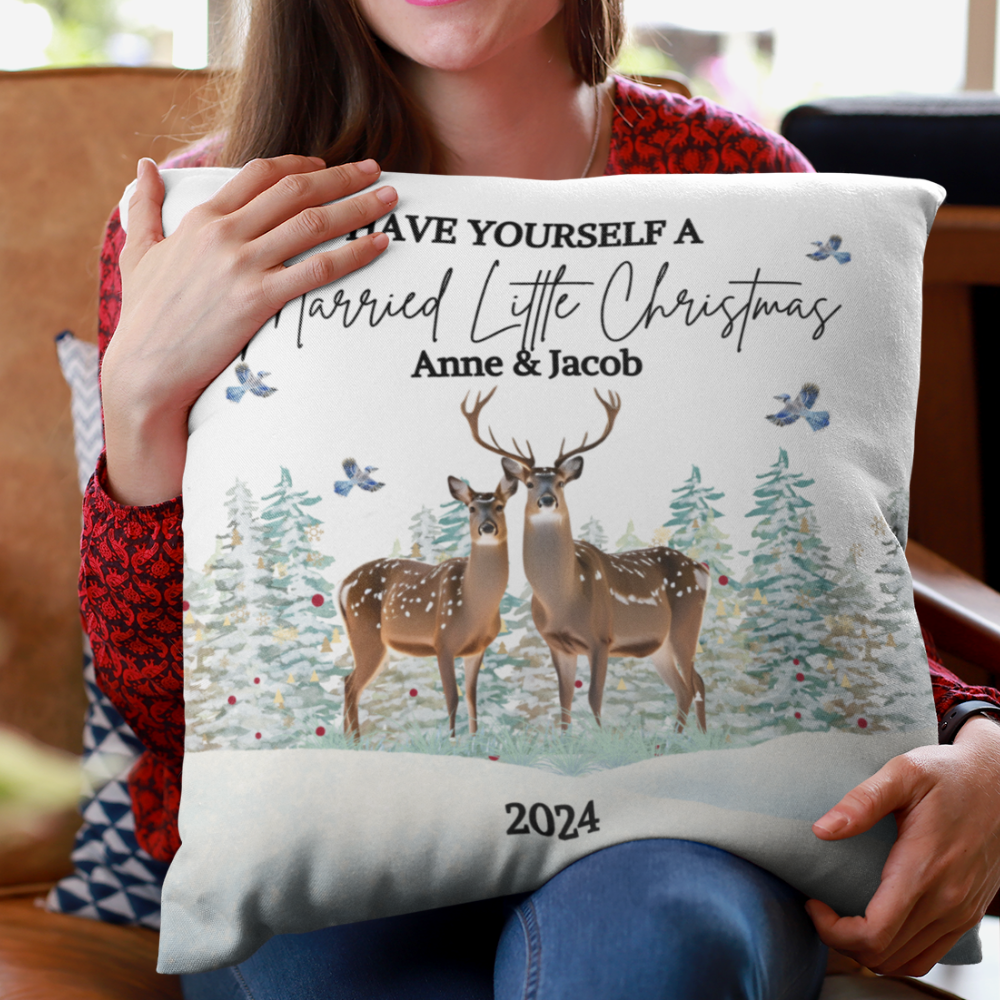 Have Yourself A Married Little Christmas Collection | Christmas Ornament | Christmas Canvas | Christmas Mugs | Christmas Pillow
