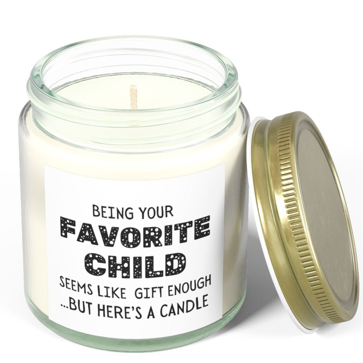 Scented Candles, Funny Quote Mom and Dad Gift