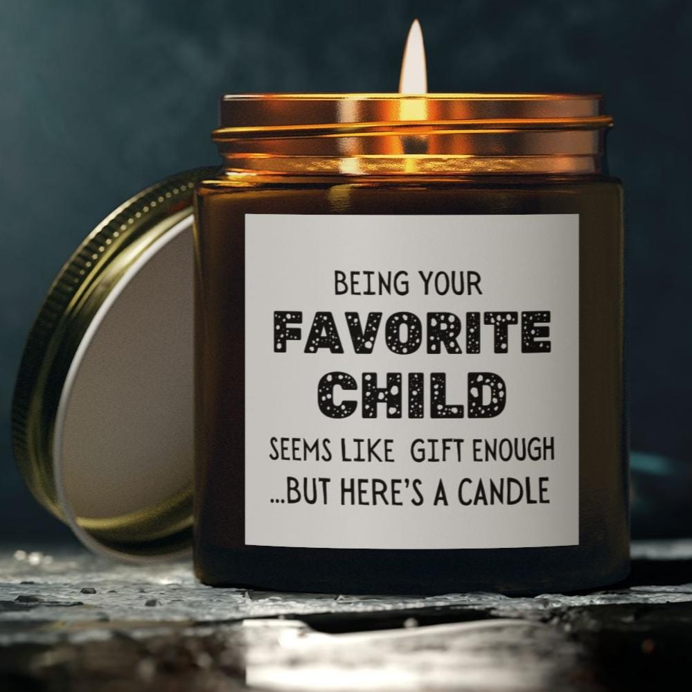 Scented Candles, Funny Quote Mom and Dad Gift