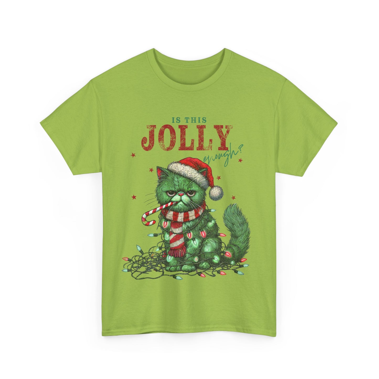 Vintage Cat Christmas Cat T-Shirt