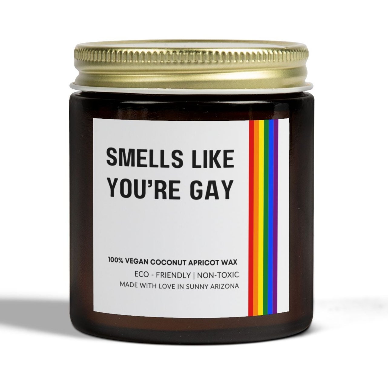 Smells Like You're Gay Candle, Funny Candle For Gay Friend, Gay Pride Gift, LGBTQ + Candle