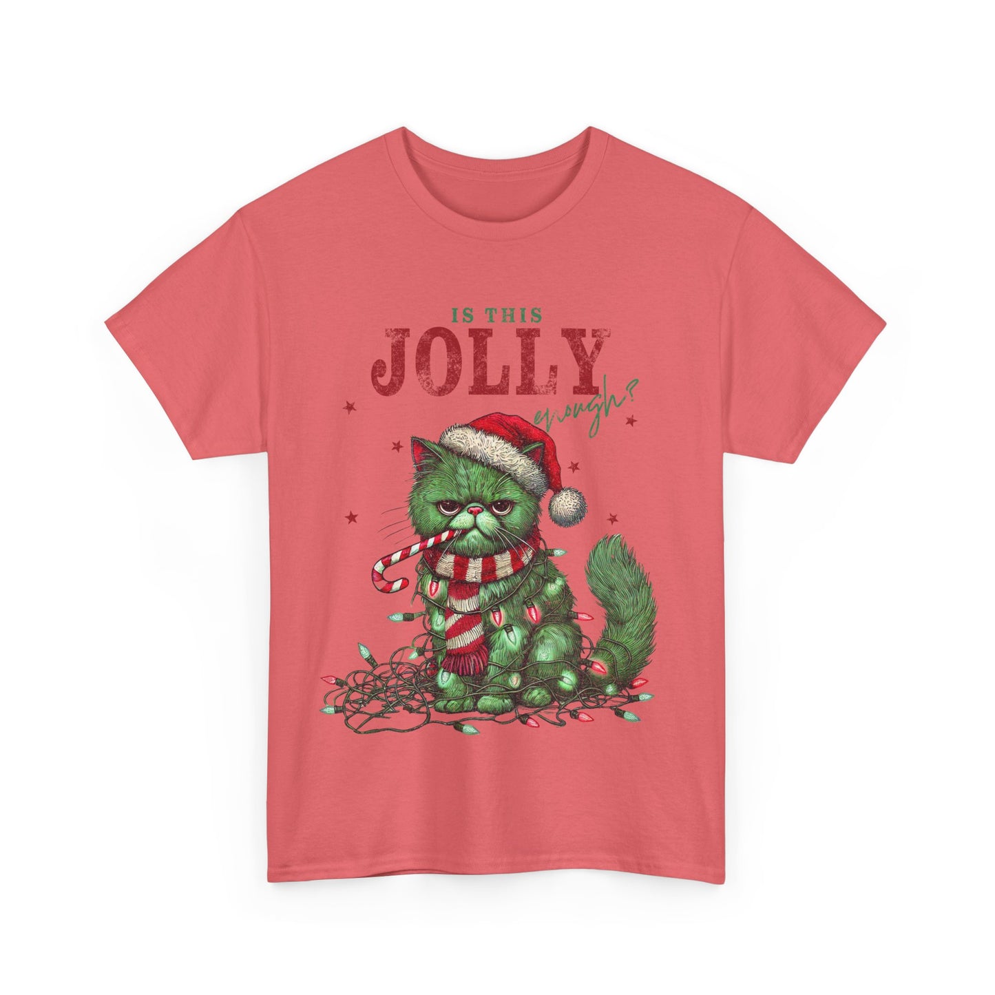 Vintage Cat Christmas Cat T-Shirt