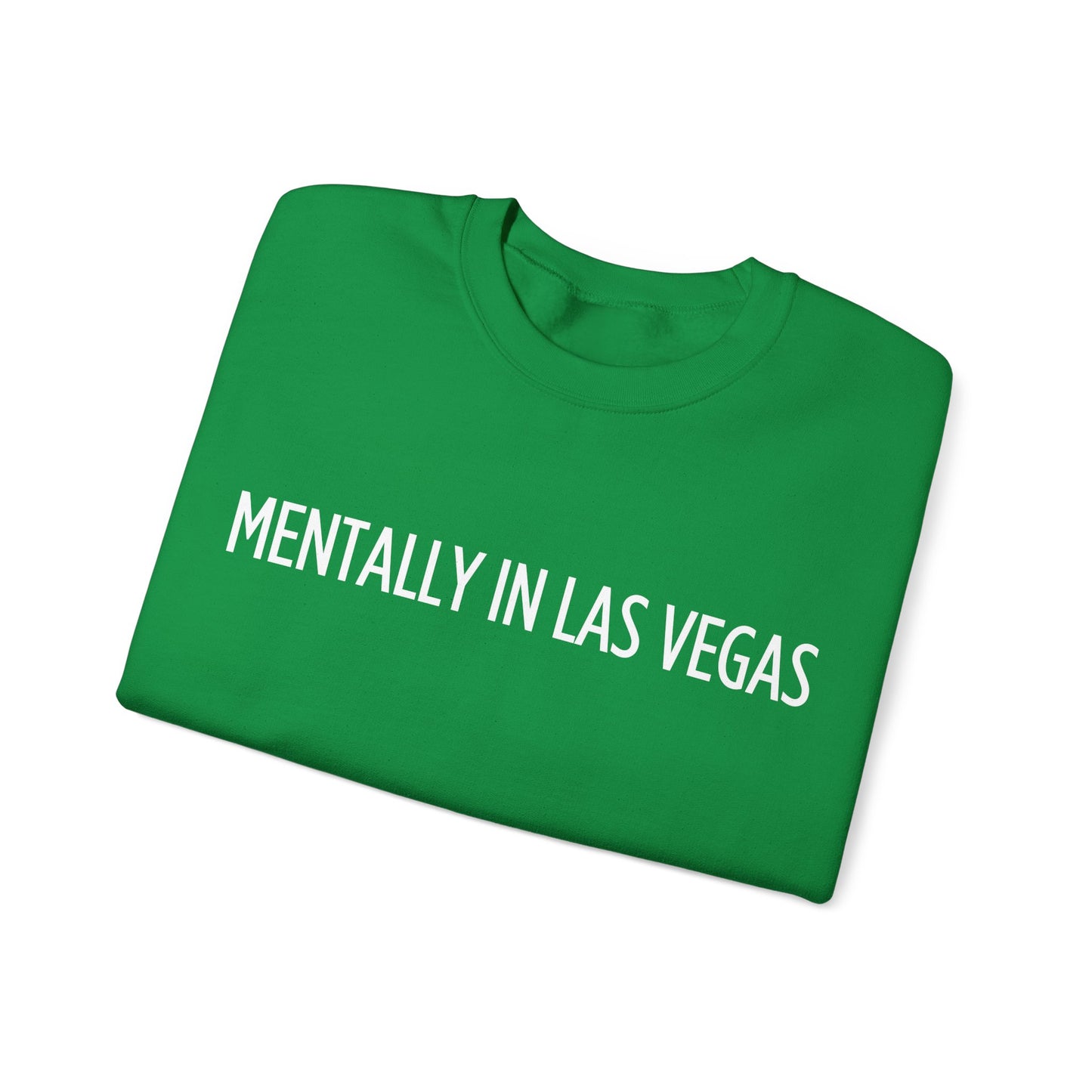 "Mentally in Las Vegas" Embroidered Sweatshirt – Cozy Style