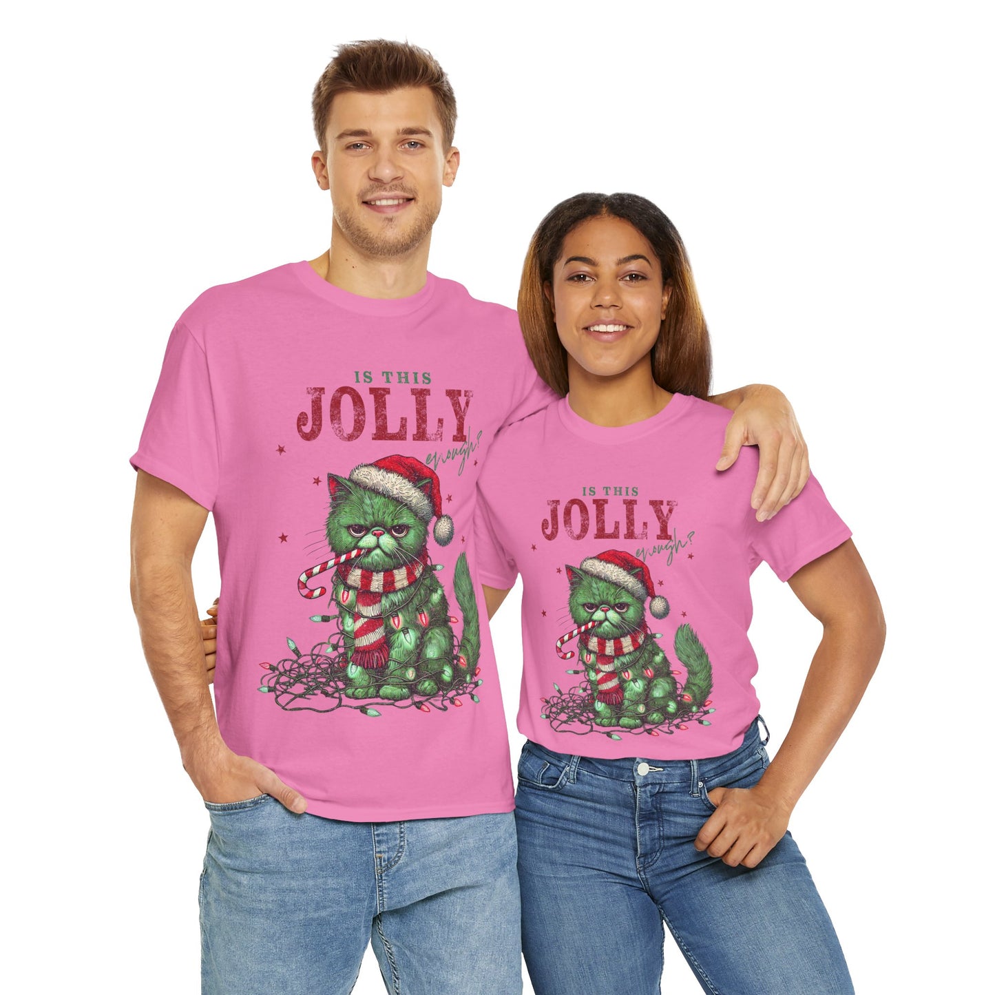 Vintage Cat Christmas Cat T-Shirt