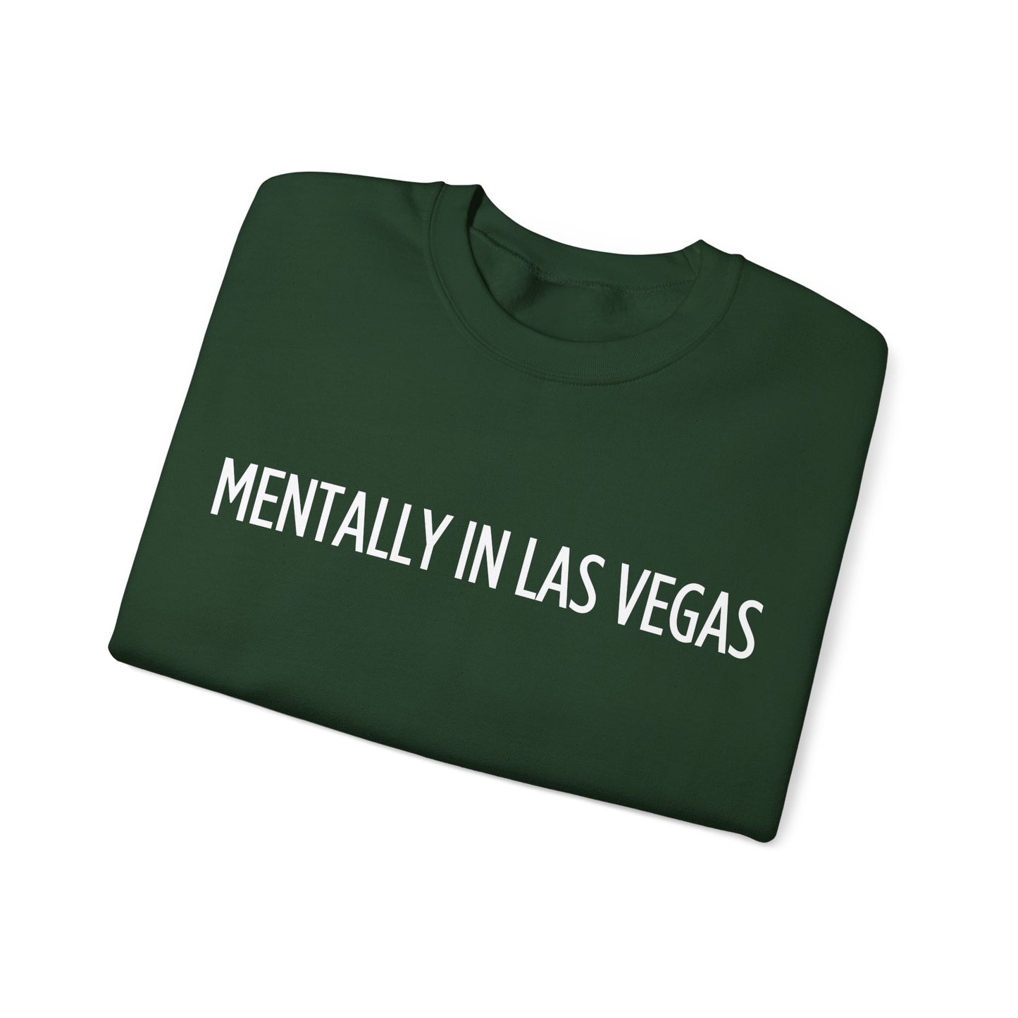 "Mentally in Las Vegas" Embroidered Sweatshirt – Cozy Style
