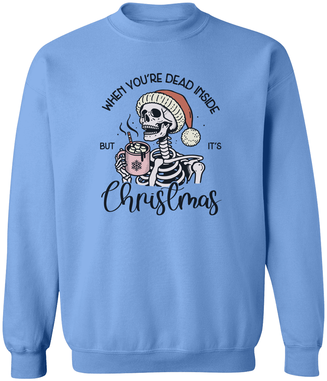 Funny Sarcastic Skeleton Christmas T-Shirts – Spooky Holiday Humor!