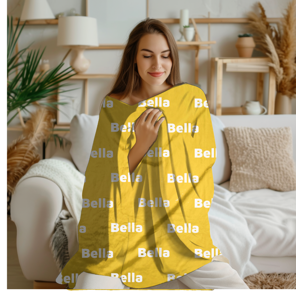 Personalized Super Soft Name Blanket For Family and Friends | Christmas Gift