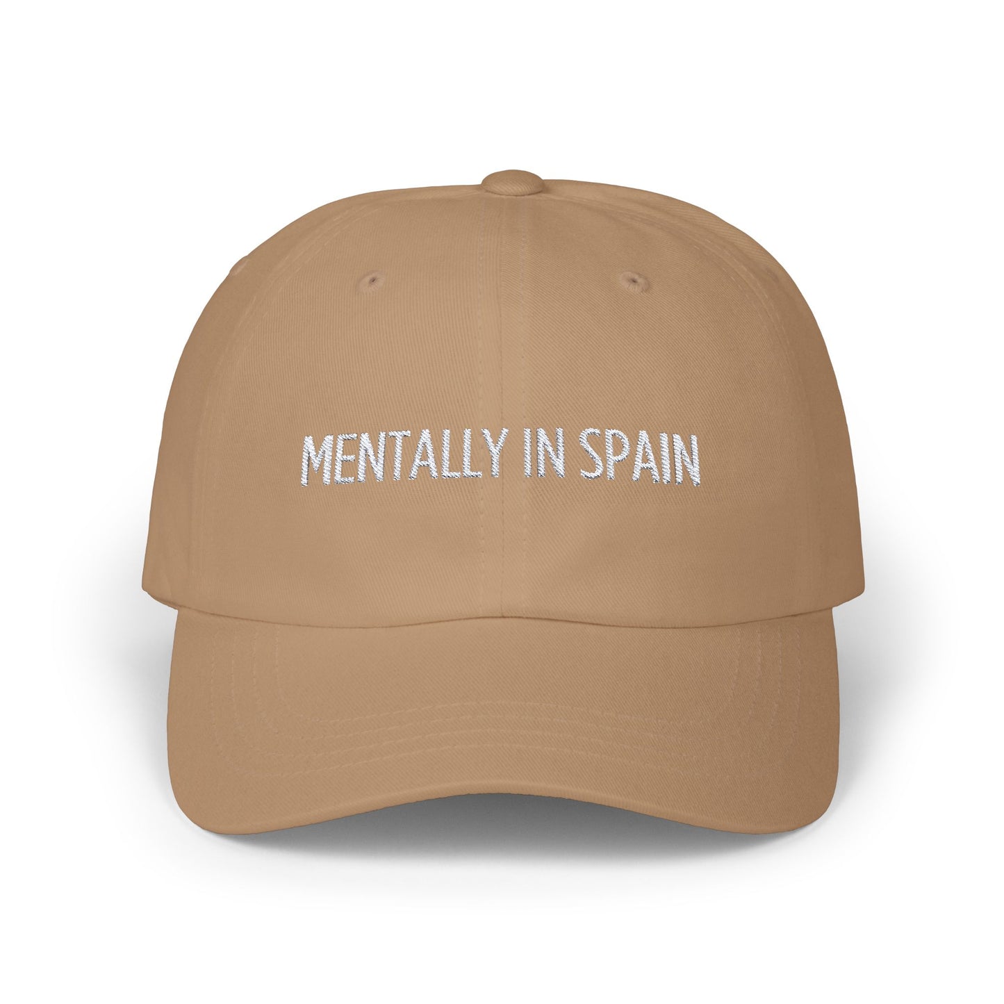 "Mentally In Spain" - Embroidered Hat