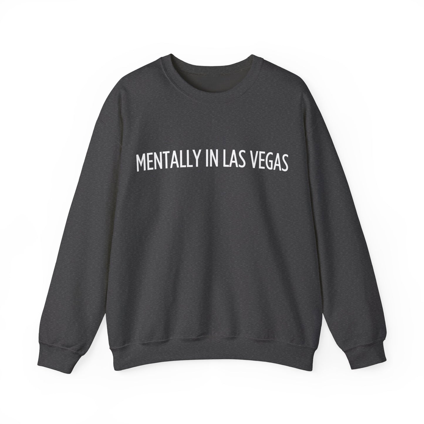 "Mentally in Las Vegas" Embroidered Sweatshirt – Cozy Style