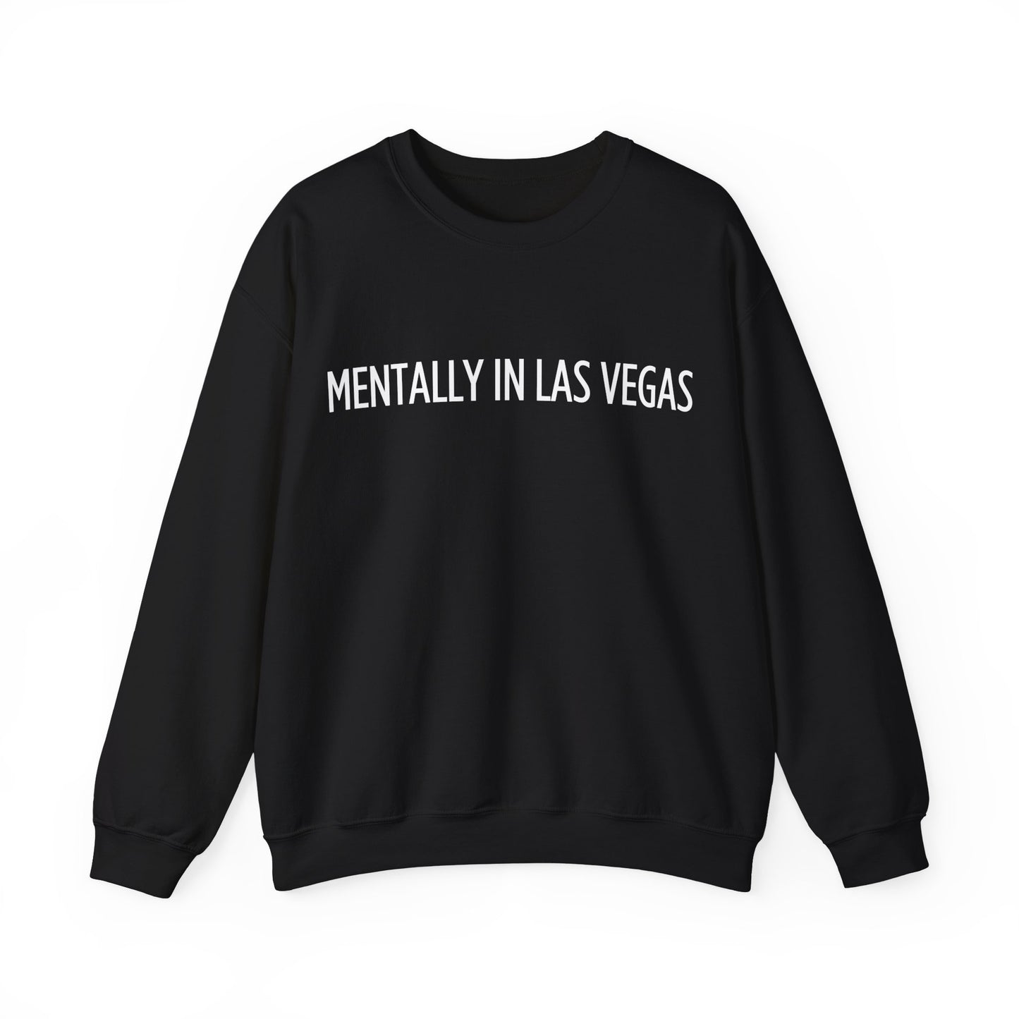 "Mentally in Las Vegas" Embroidered Sweatshirt – Cozy Style