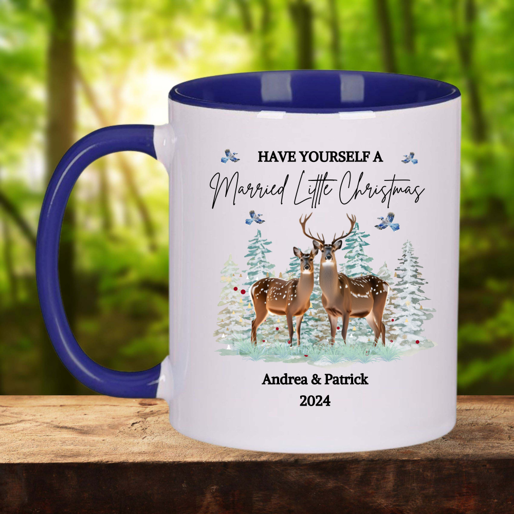 Have Yourself A Married Little Christmas Collection | Christmas Ornament | Christmas Canvas | Christmas Mugs | Christmas Pillow