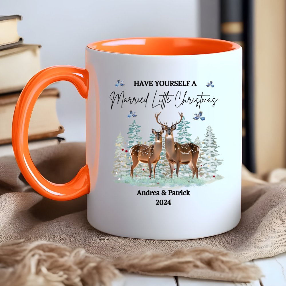 Have Yourself A Married Little Christmas Collection | Christmas Ornament | Christmas Canvas | Christmas Mugs | Christmas Pillow