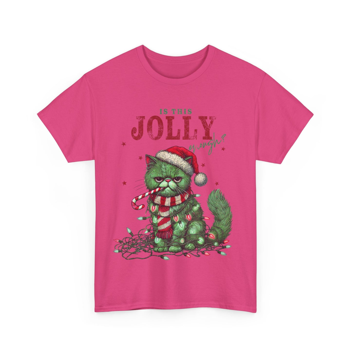 Vintage Cat Christmas Cat T-Shirt