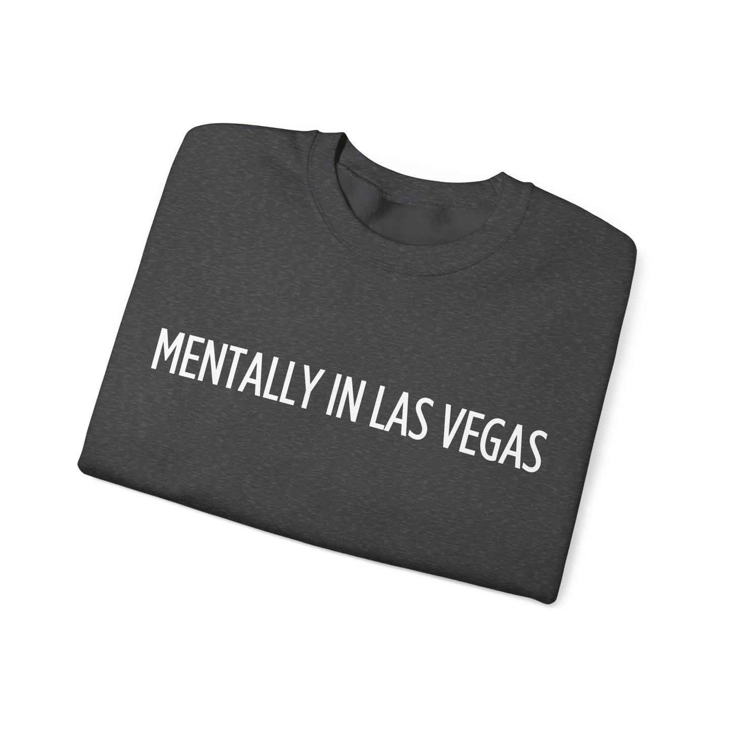 "Mentally in Las Vegas" Embroidered Sweatshirt – Cozy Style