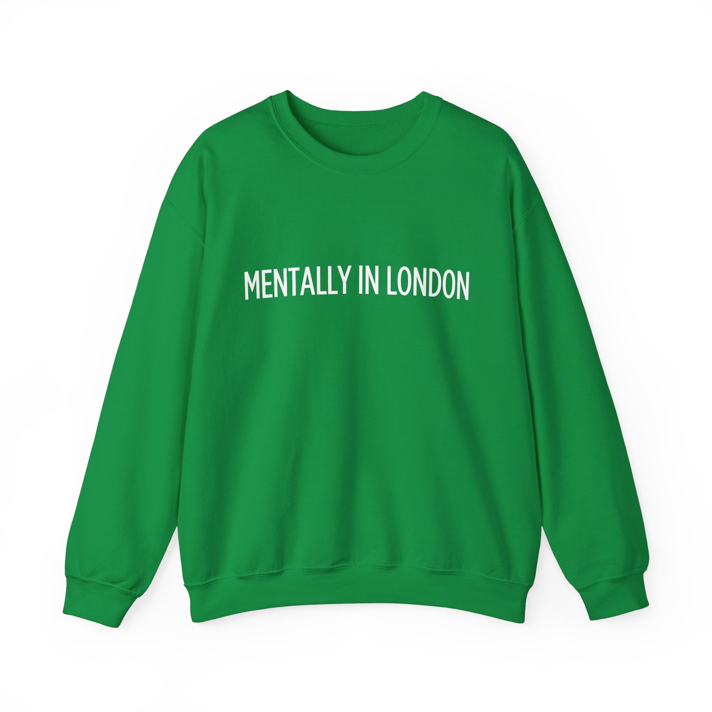 "Mentally in London" Embroidered Sweatshirt – Cozy Style