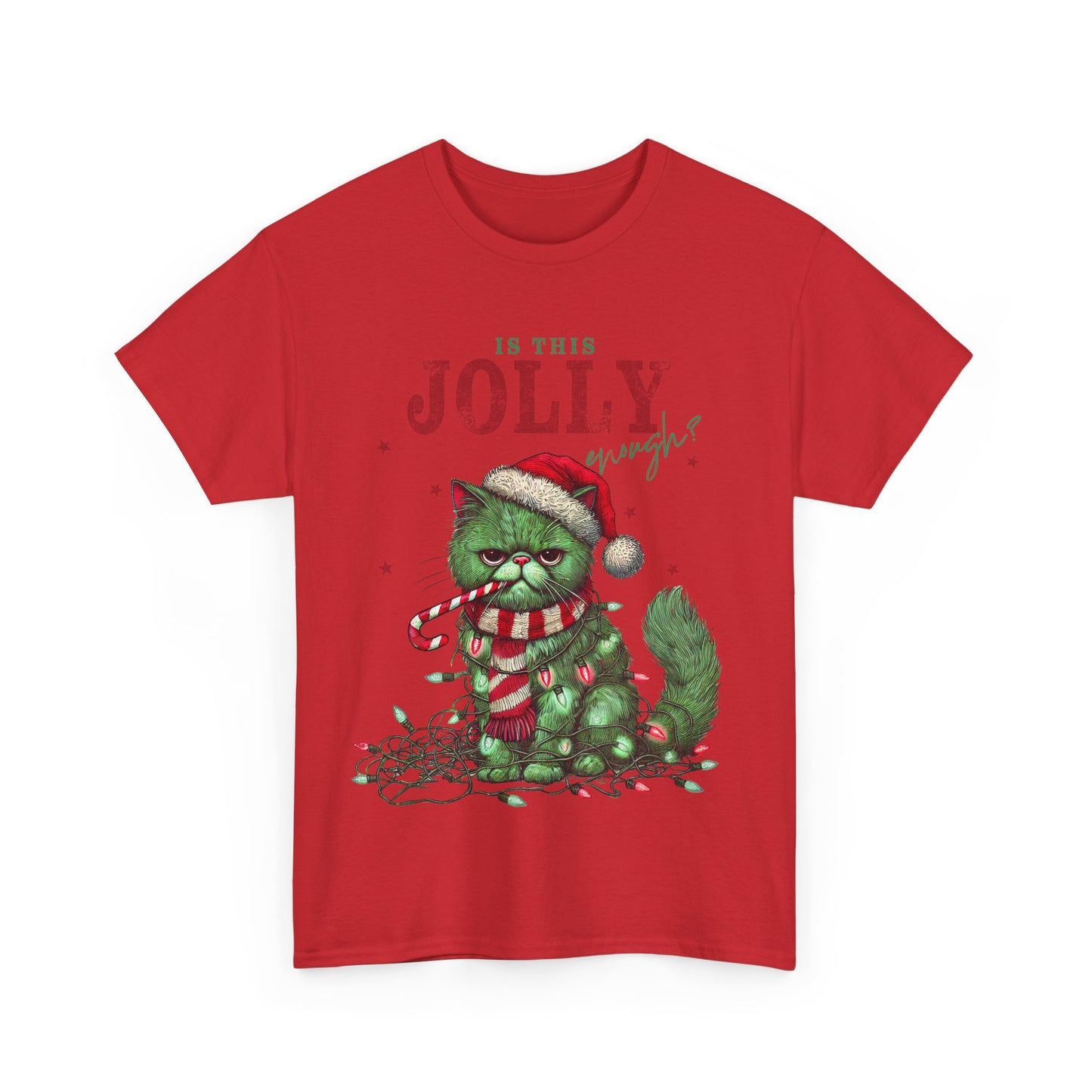 Vintage Cat Christmas Cat T-Shirt