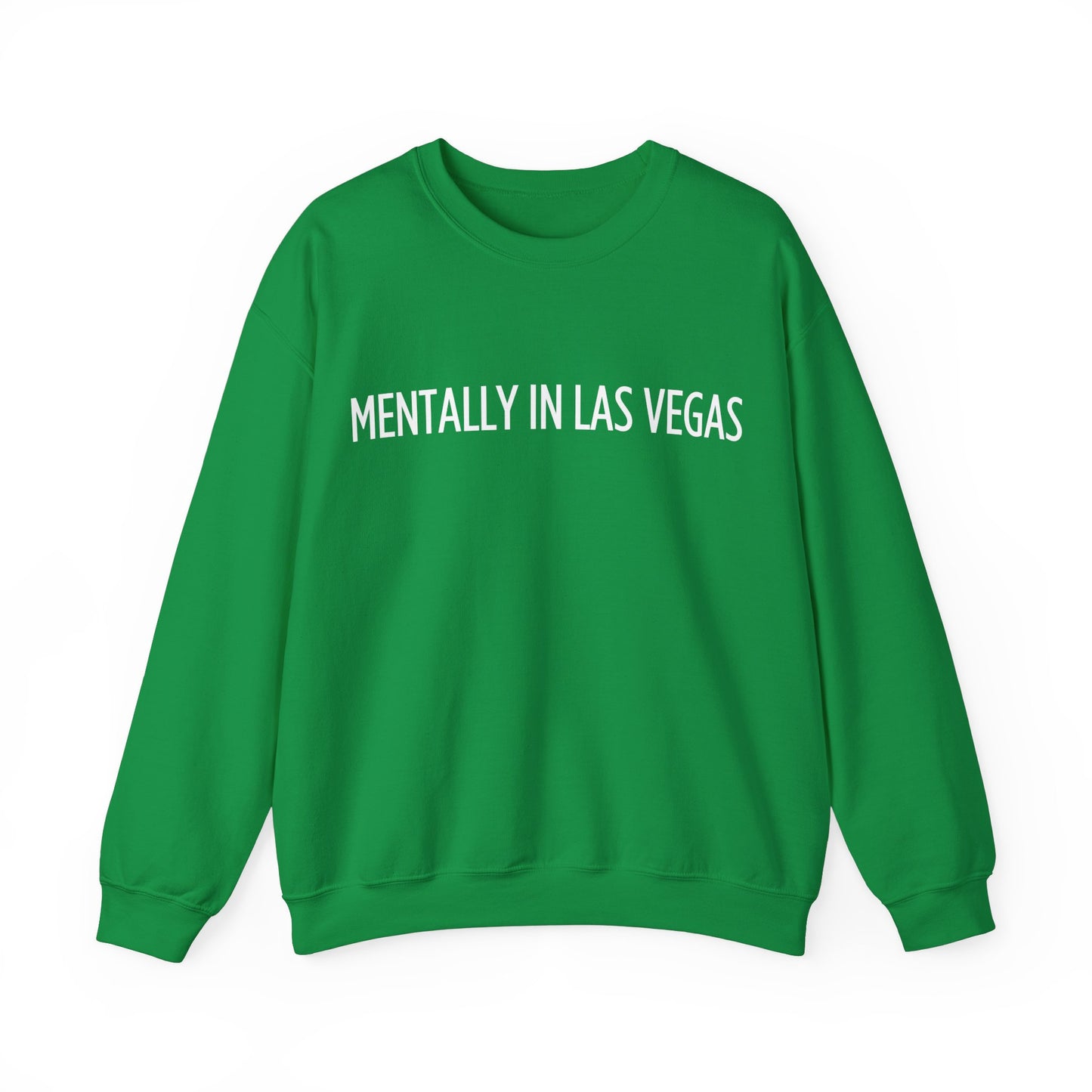 "Mentally in Las Vegas" Embroidered Sweatshirt – Cozy Style