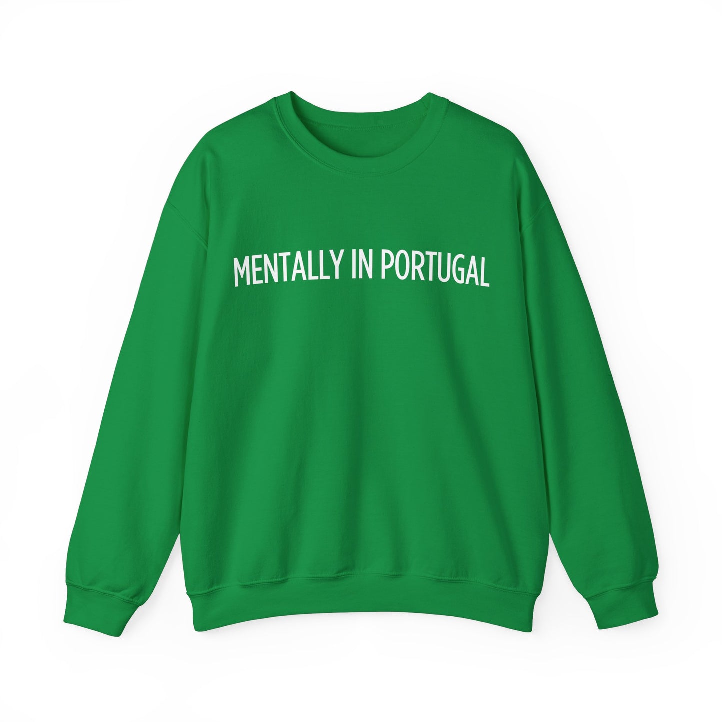 "Mentally in Portugal" Embroidered Sweatshirt for Ultimate Comfort