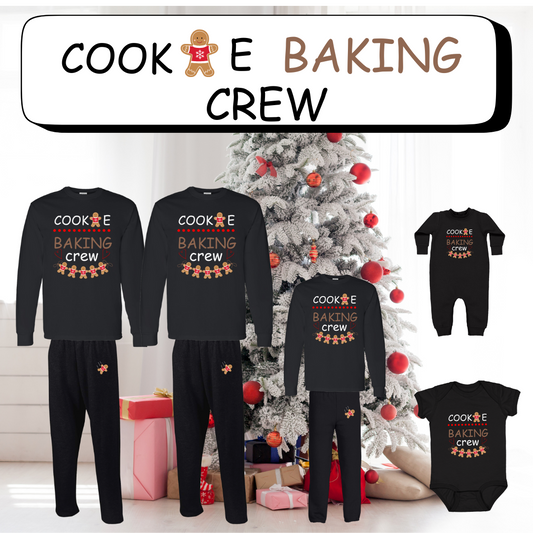 Christmas Pajamas for Family Matching PJ's Sets with Cute Pattern Tee and Pants