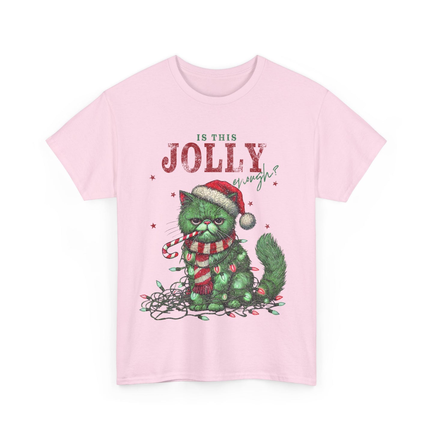 Vintage Cat Christmas Cat T-Shirt