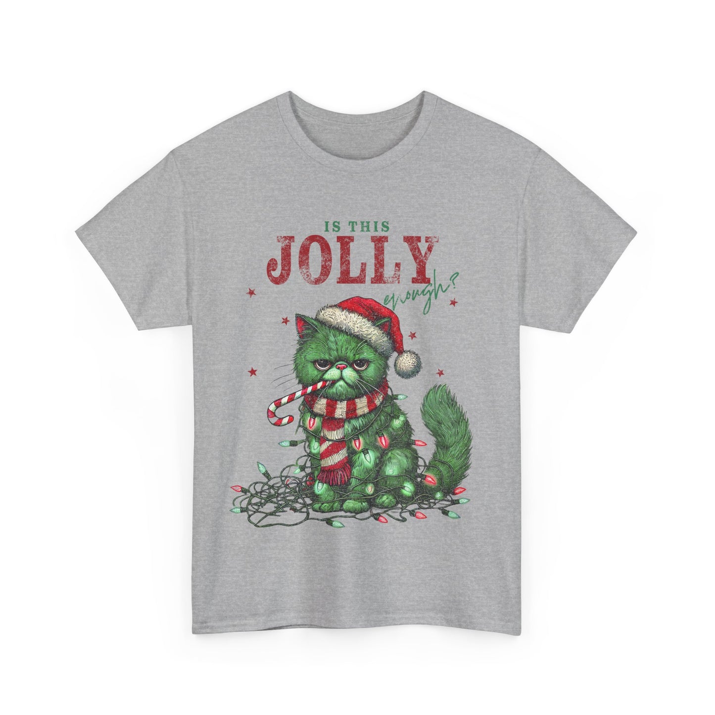 Vintage Cat Christmas Cat T-Shirt