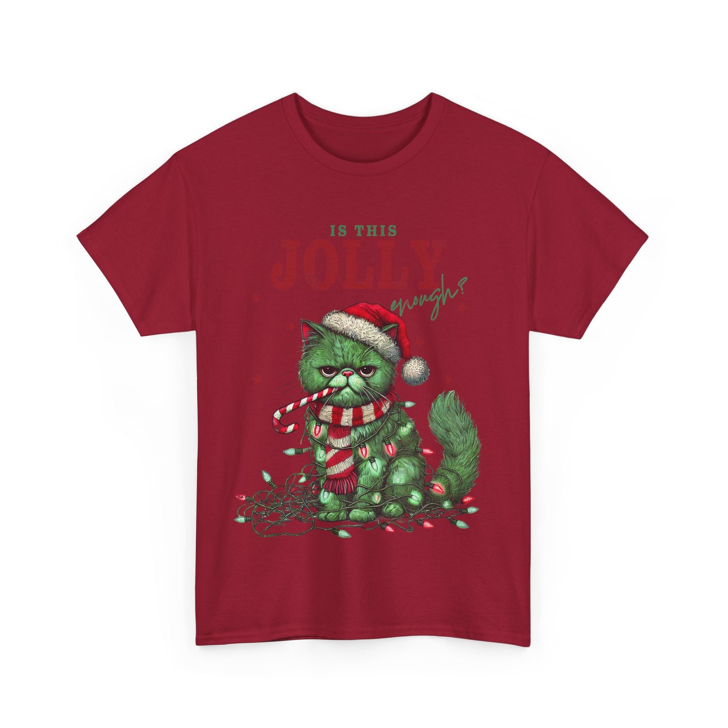 Vintage Cat Christmas Cat T-Shirt