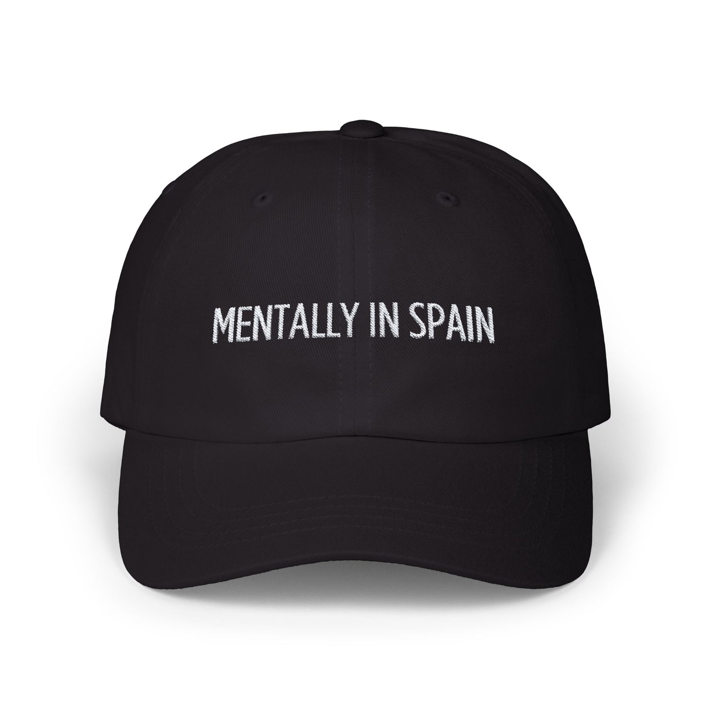 "Mentally In Spain" - Embroidered Hat
