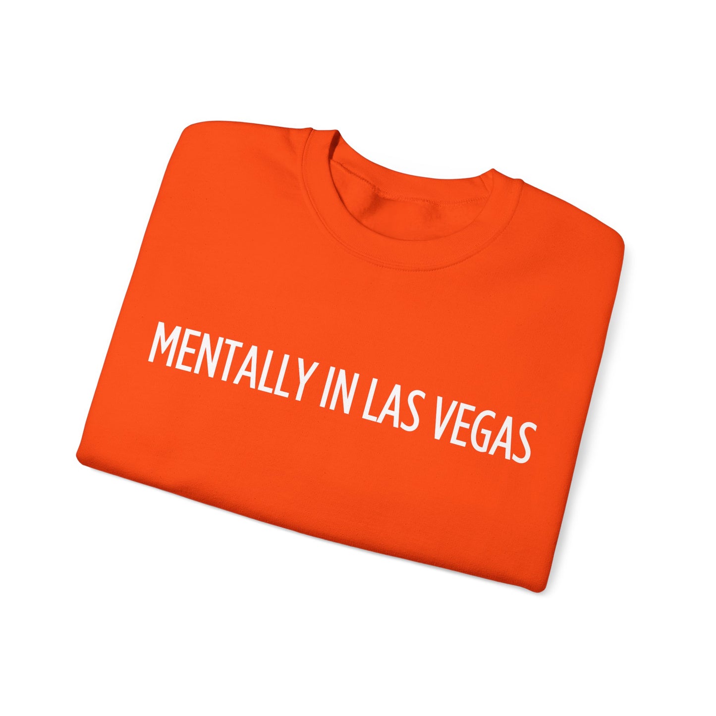 "Mentally in Las Vegas" Embroidered Sweatshirt – Cozy Style