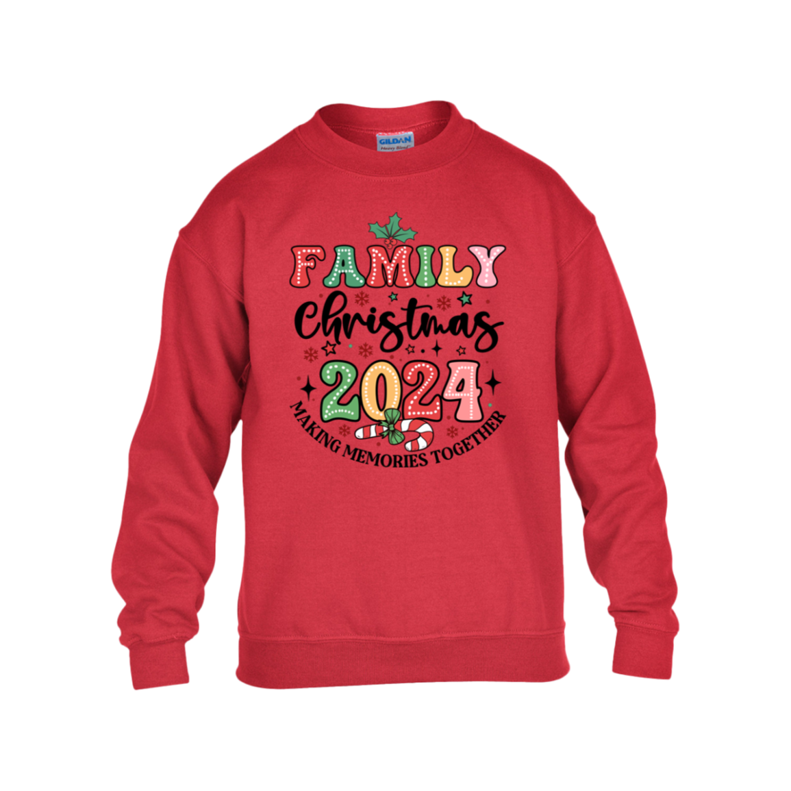 Family Christmas 2024 Sweatshirt