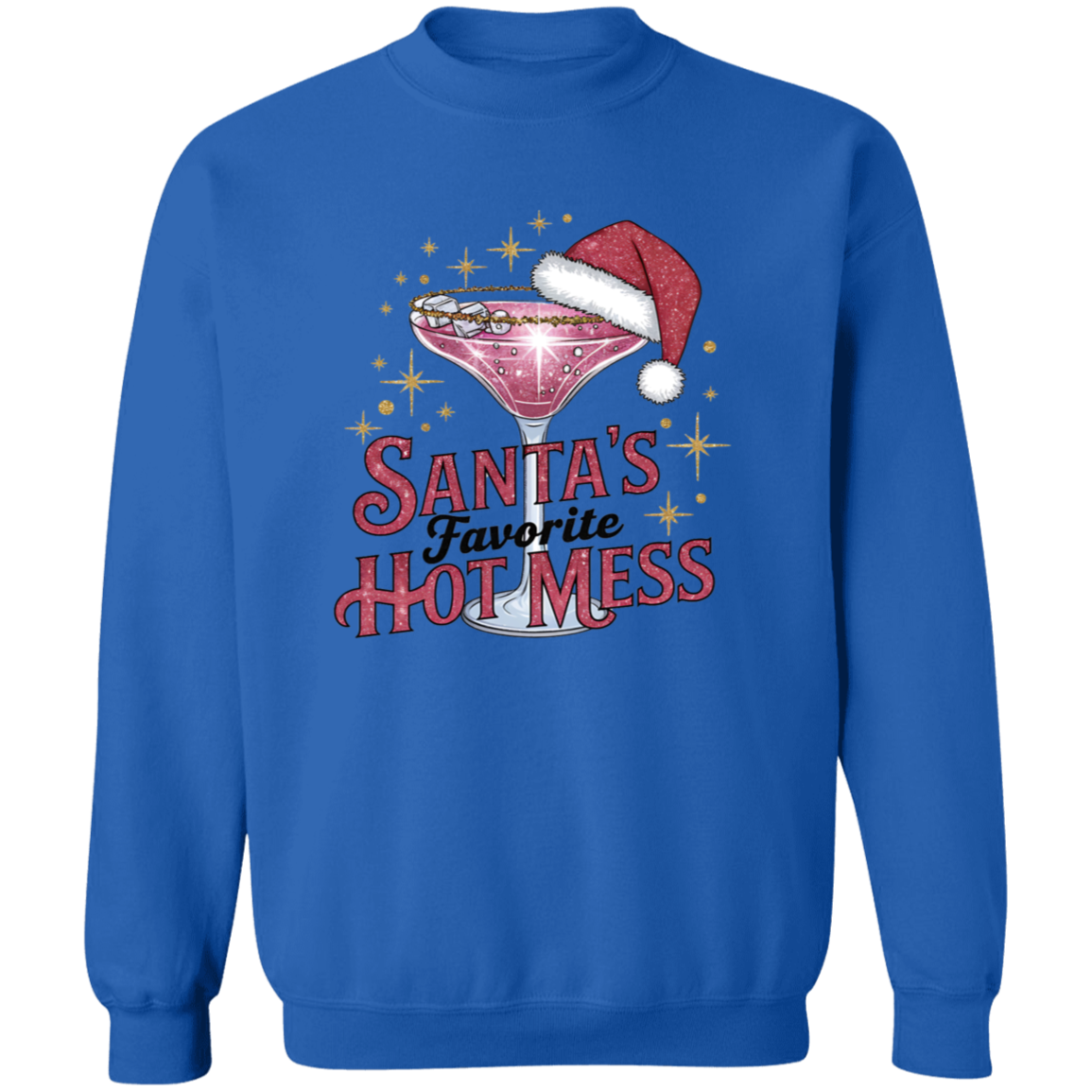 Santa’s Favorite Hot Mess Drink - Festive Holiday Mug for Fun Christmas Sipping