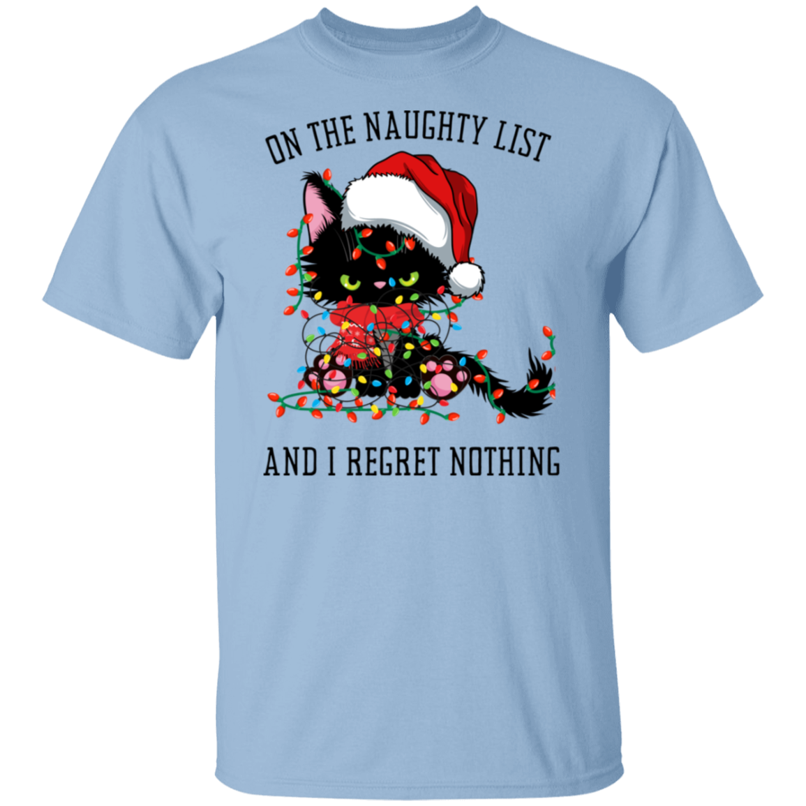 On The Nice and Naughty List Christmas Funny T-Shirt | Pullover Sweatshirt