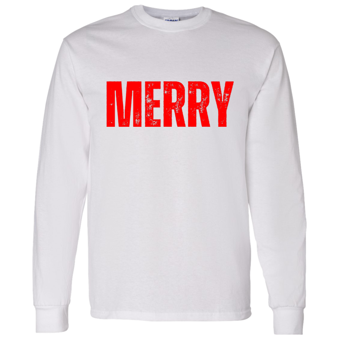 Merry | Christmas Long Sleeve T- Shirt