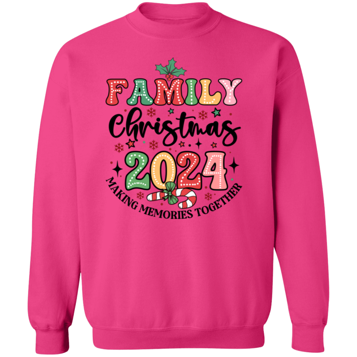 Family Christmas 2024 Sweatshirt