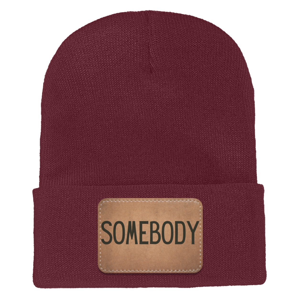 Adult Knit Beanie: 'Somebody’s Problem' and 'Somebody'| His and Hers Couple Beanie