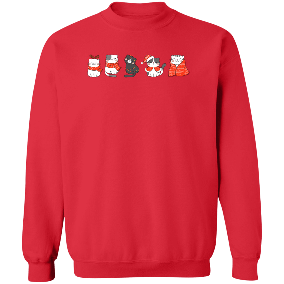 Cats Art Sweatshirt - Cozy and Artistic Feline Lover’s Sweater