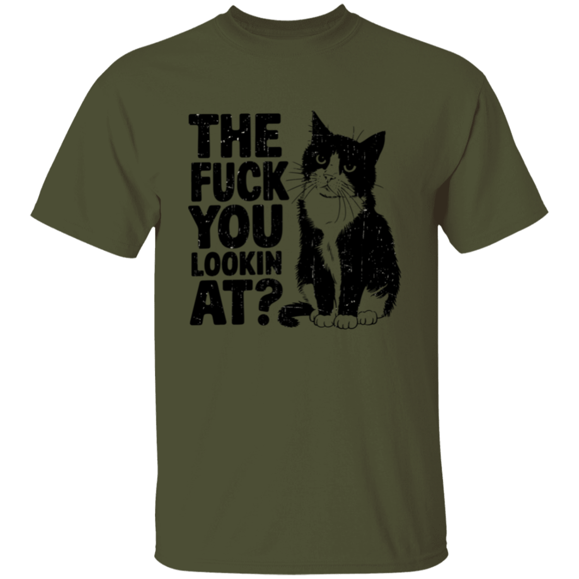 The Fuck You Lookin' At Unisex T-Shirt – Bold Sarcasm, Everyday Comfort