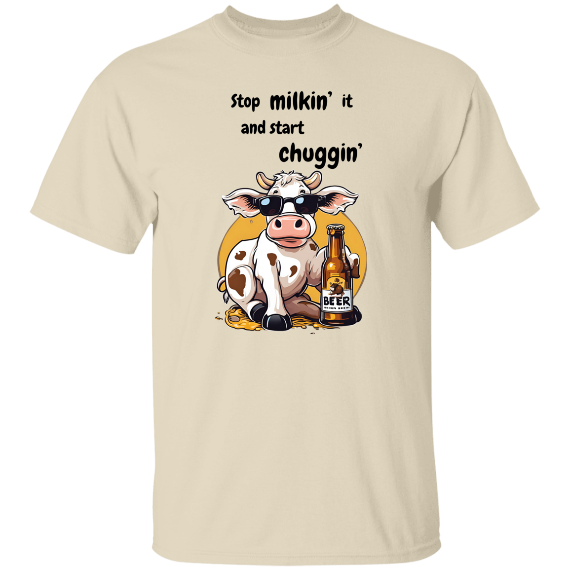Stop Milking It - Cow T-Shirt and Sweatshirt