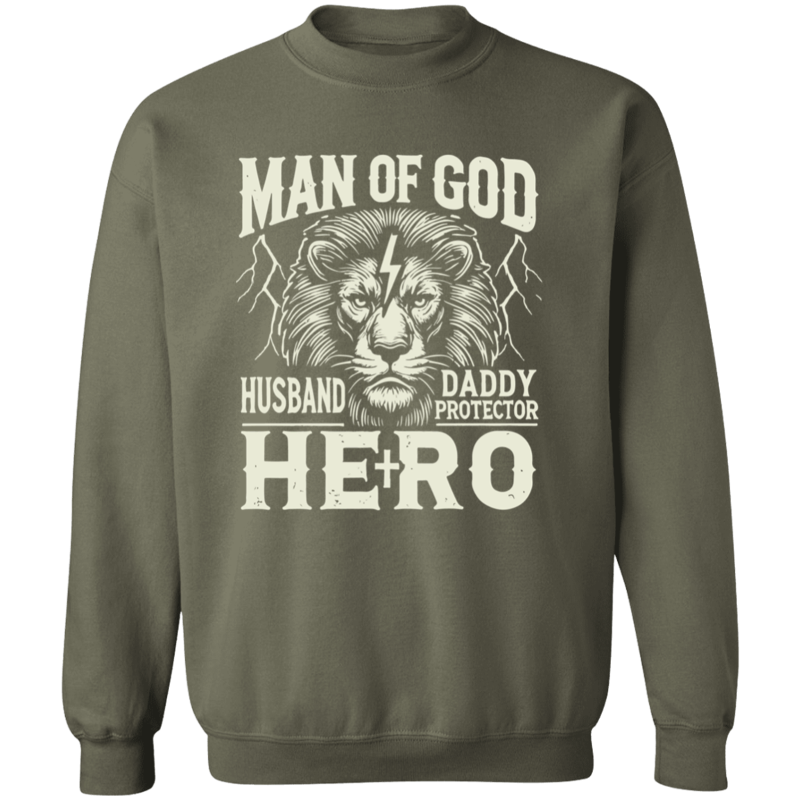 Man Of God Pullover Sweatshirt