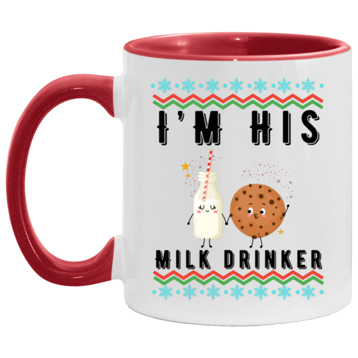 "I'm Her |His...Cookie Eater and Milk Drinker Mugs for Couples