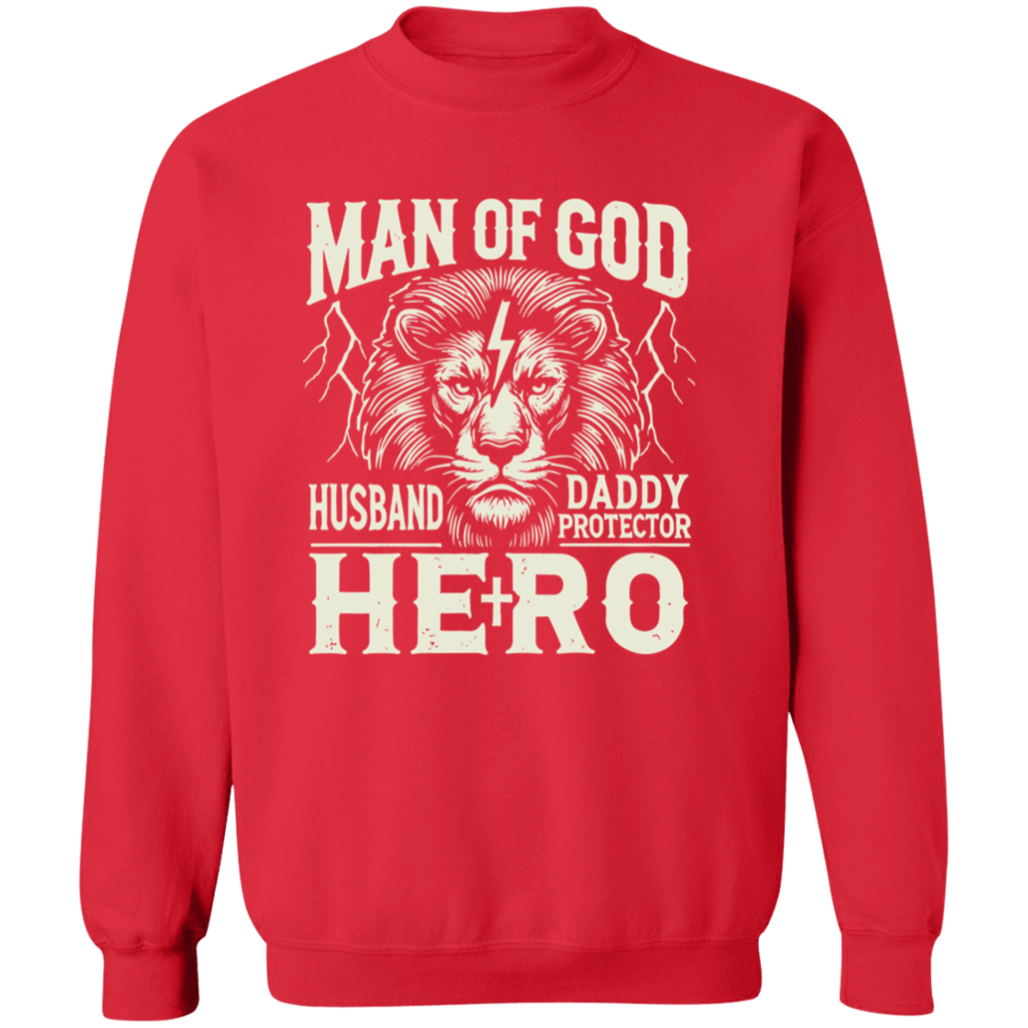 Man Of God Pullover Sweatshirt