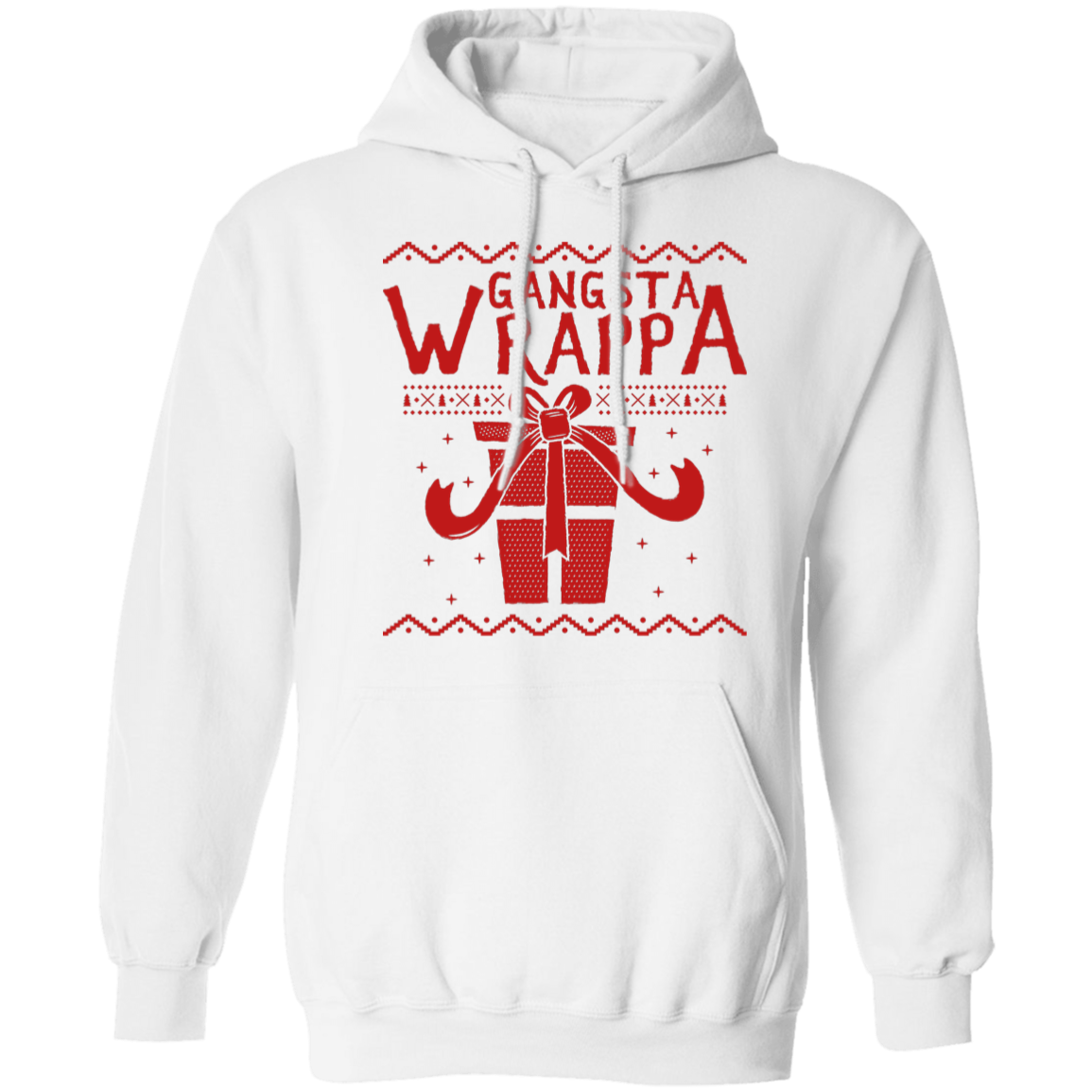 Gangsta Wrappa - G185 Pullover Hoodie