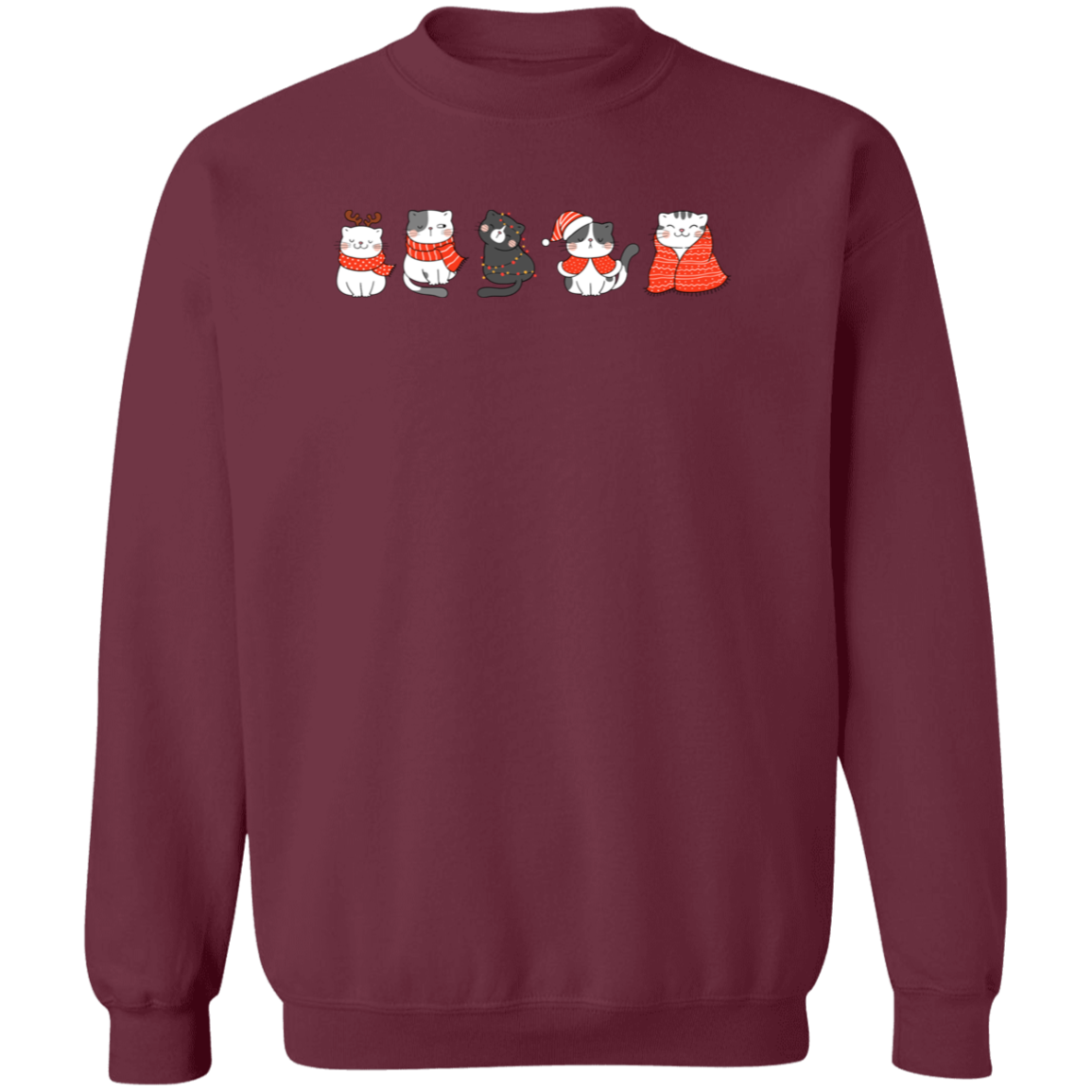 Cats Art Sweatshirt - Cozy and Artistic Feline Lover’s Sweater