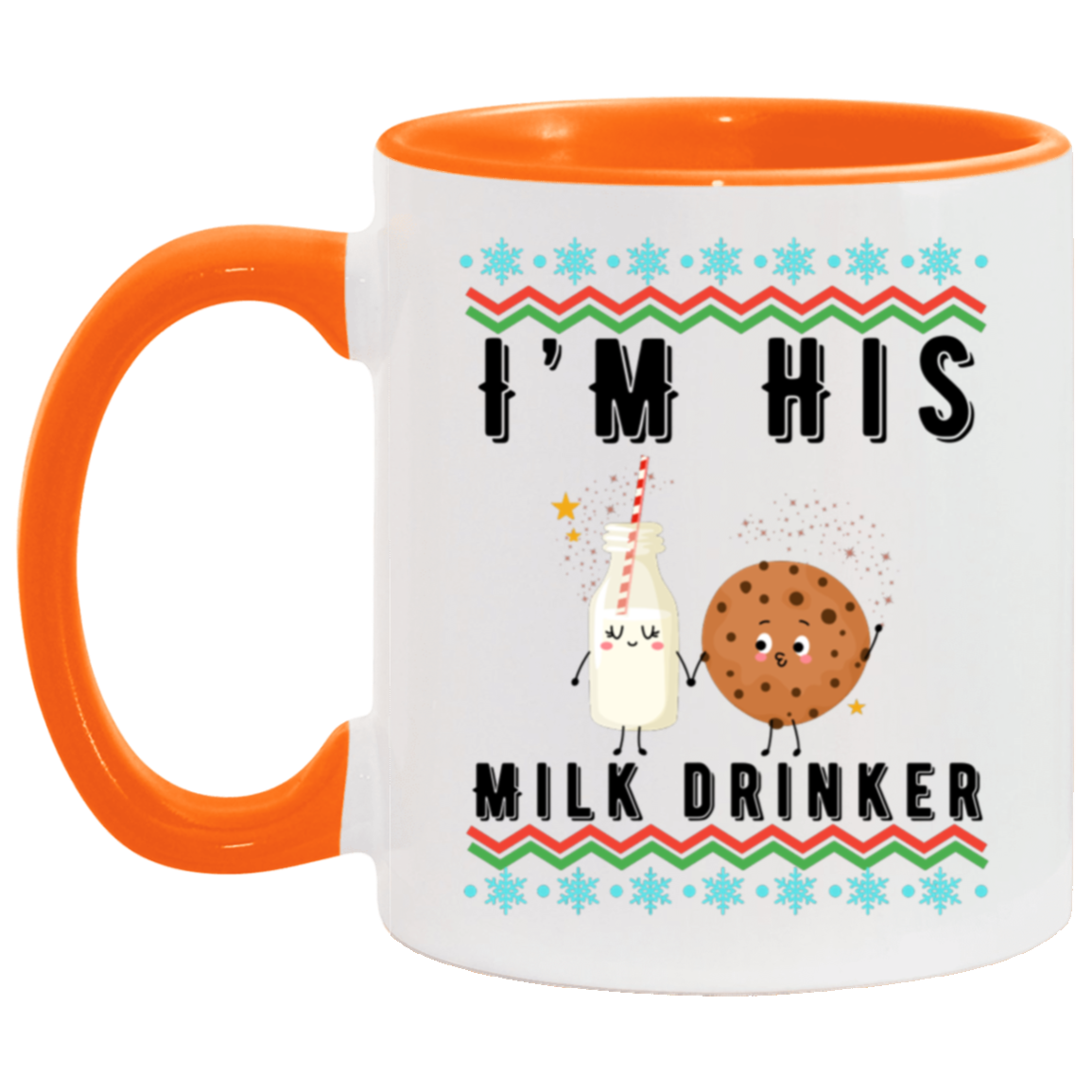 "I'm Her |His...Cookie Eater and Milk Drinker Mugs for Couples