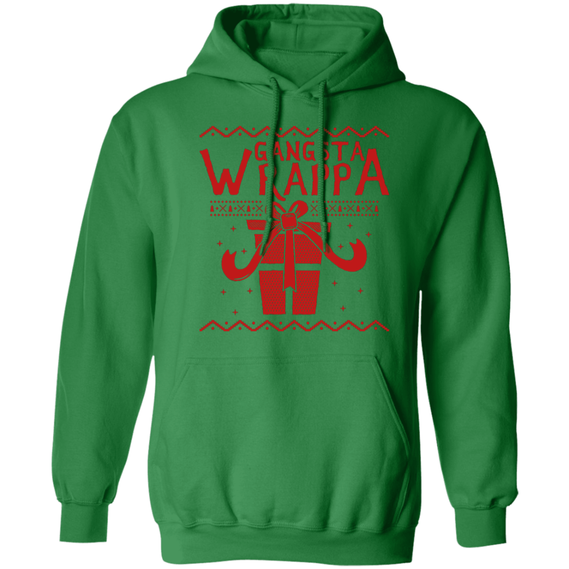 Gangsta Wrappa - G185 Pullover Hoodie