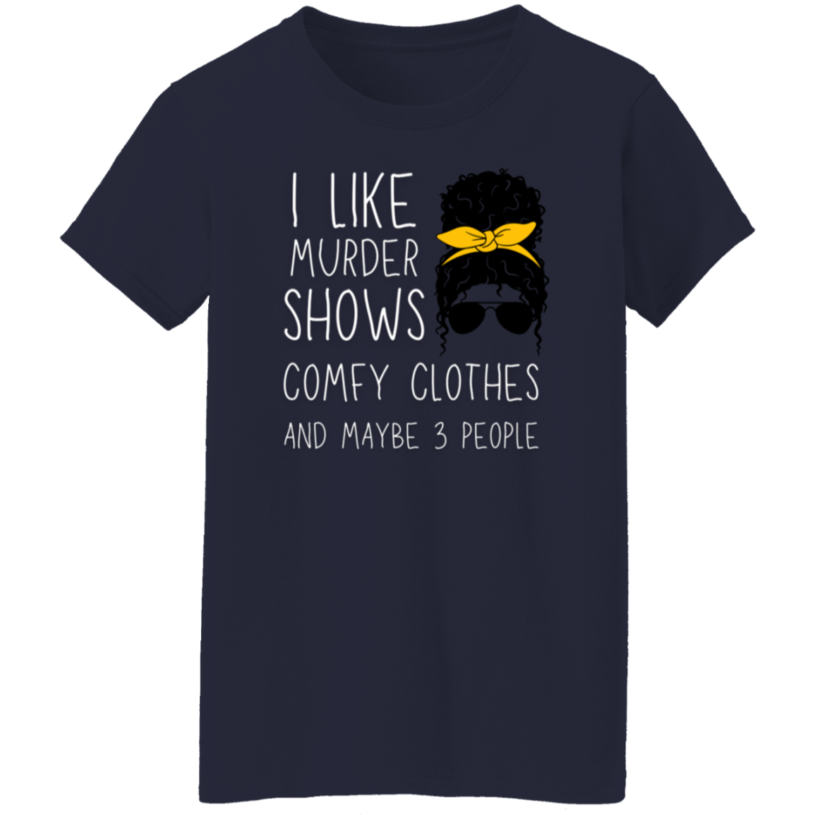 Introvert Curly Ladies T-Shirt | Gifts for Introvert
